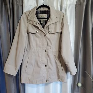 LONDON FOG trench rain coat size S